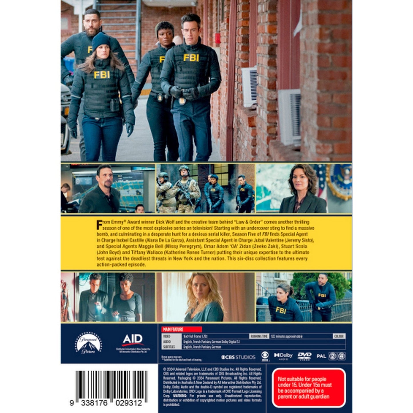 FBI: Season 5 DVD