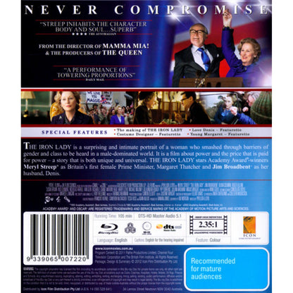 The Iron Lady Blu-Ray