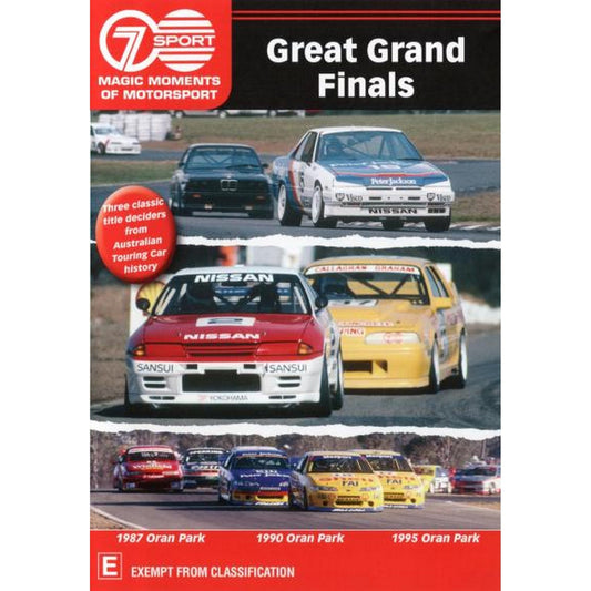 Great Grand Finals (1987 Oran Park / 1990 Oran Park / 1995 Oran Park) (Magic Moments of Motorsport) DVD