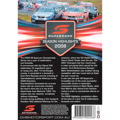 2008 Supercars Championship Series Highlights DVD