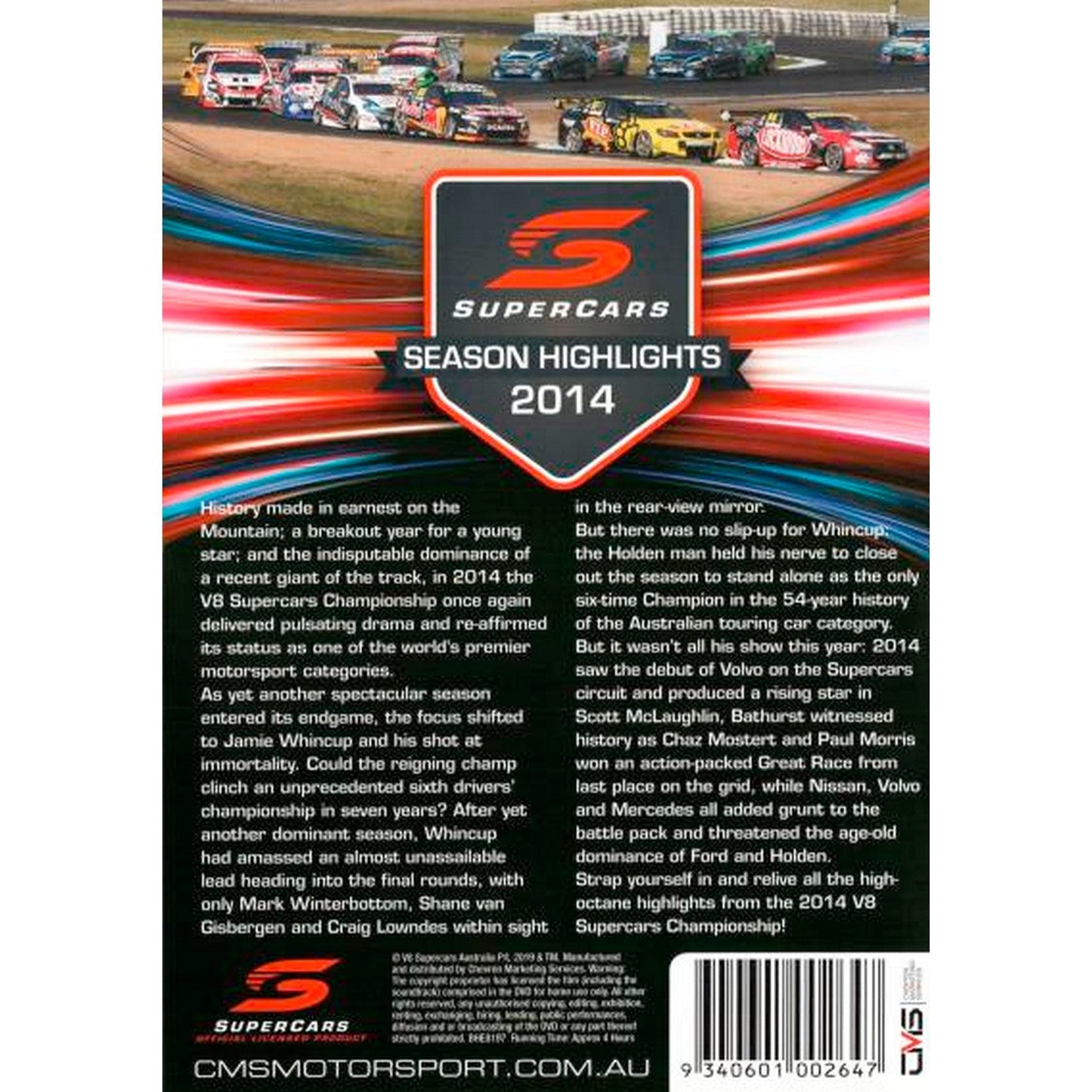 2014 Supercars Championship Series Highlights DVD