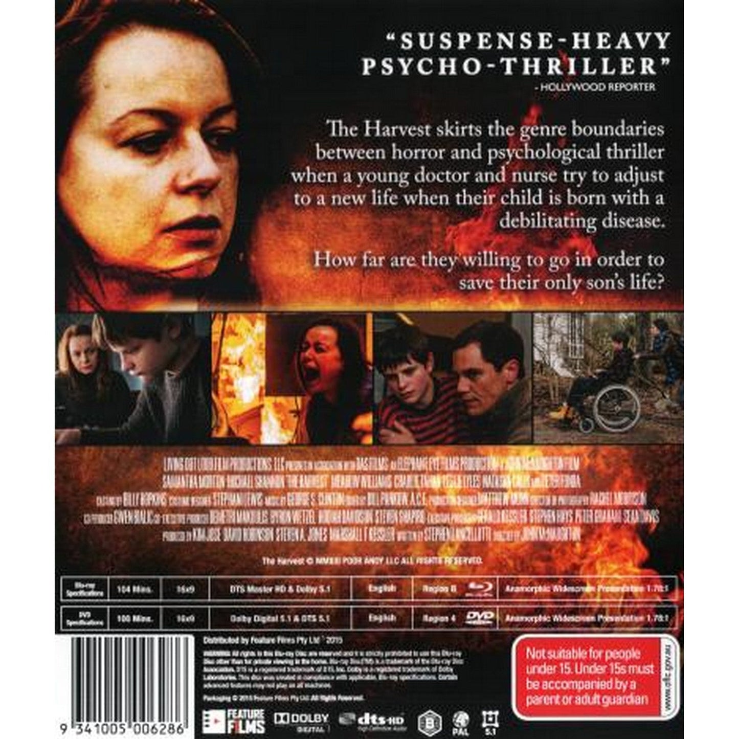 The Harvest Blu-Ray + DVD