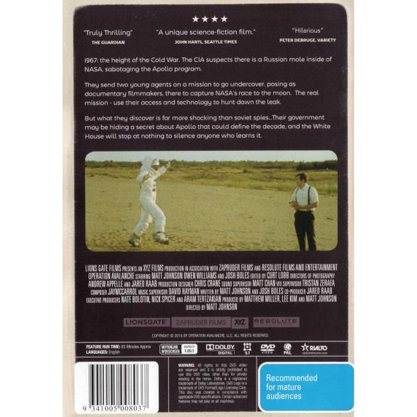 Operation Avalanche DVD