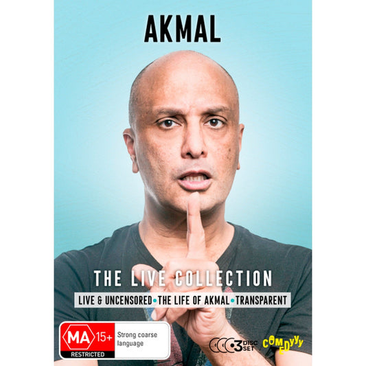 Akmal Live Collection: Live and Uncensored / The Life of Akmal / Transparent DVD