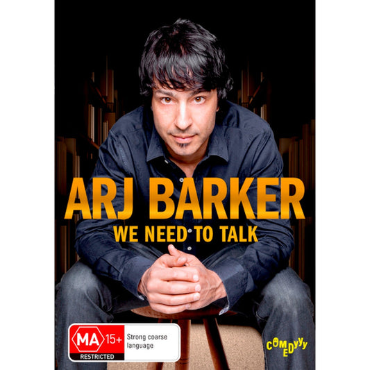 Arj Barker: We Need To Talk DVD