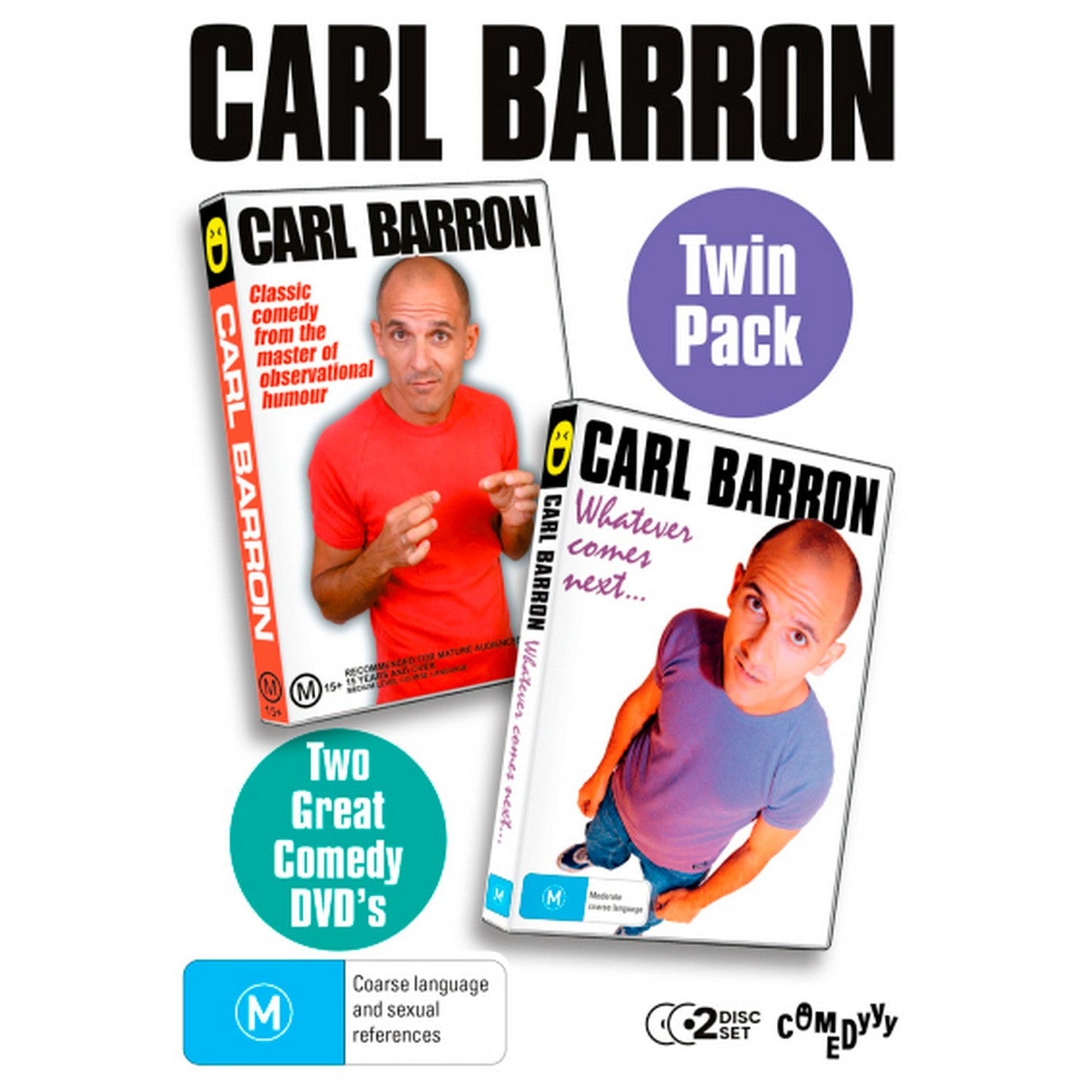 Carl Barron: Twin Pack (Carl Barron: Live / Carl Barron: Whatever Comes Next) DVD