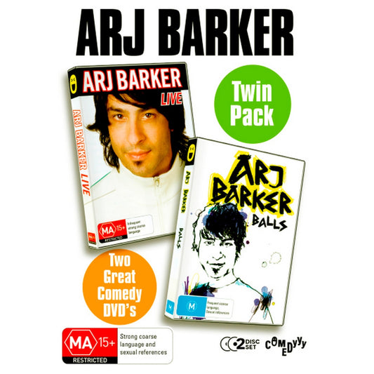 Arj Barker: Twin Pack (Arj Barker: Live / Arj Barker: Balls) DVD