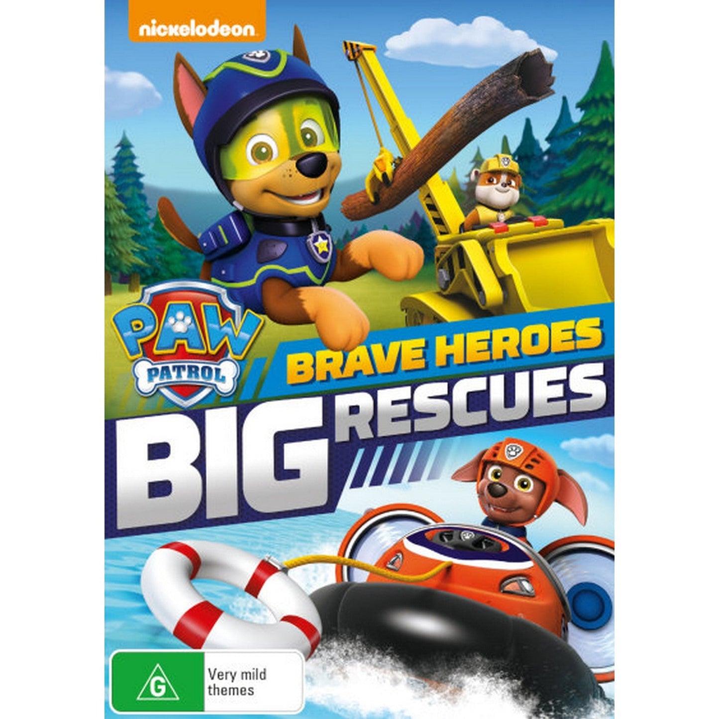 PAW Patrol: Brave Heroes Big Rescues DVD