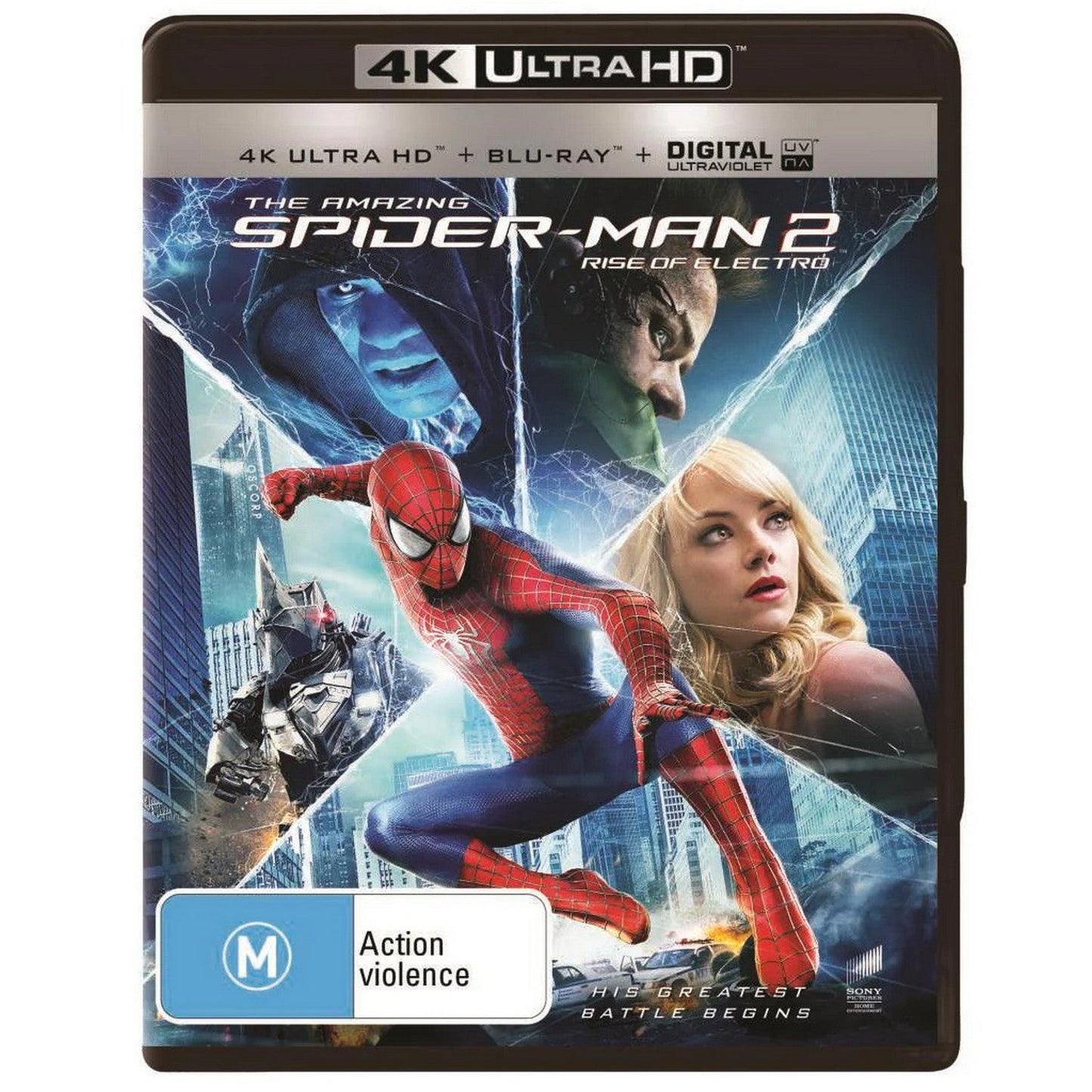 The Amazing Spiderman 2 4K UltraHD + Blu-Ray