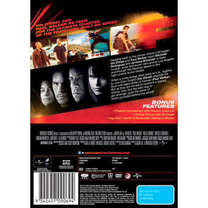 Fast & Furious 4 DVD