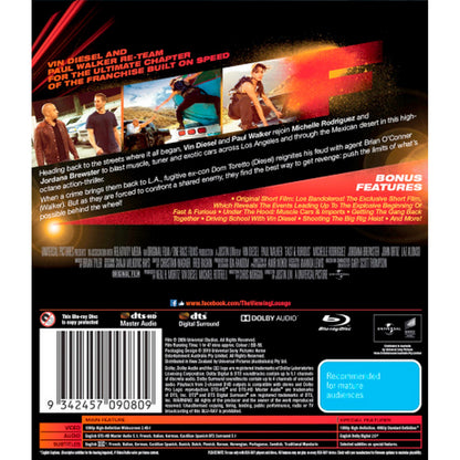 Fast & Furious 4 Blu-Ray