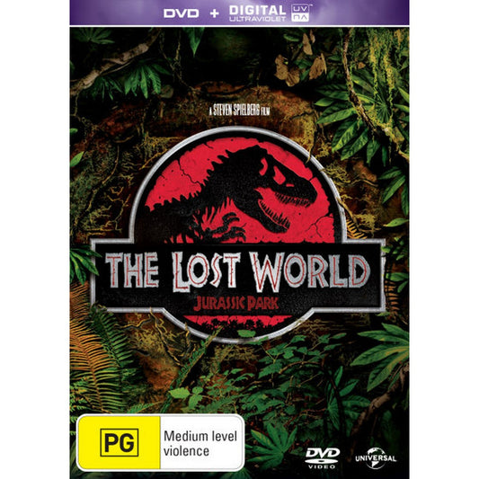 The Lost World: Jurassic Park DVD