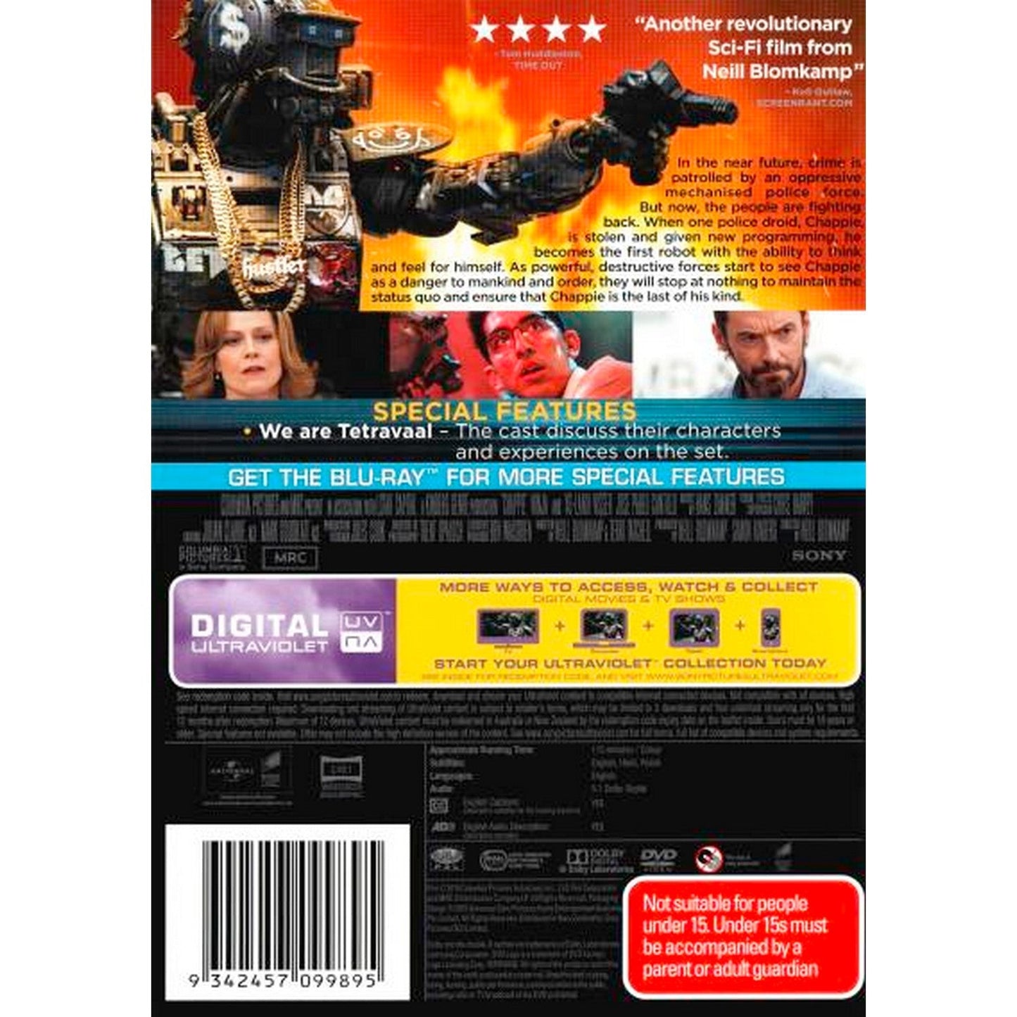 Chappie DVD