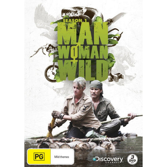 Man Woman Wild: Season 1 (Discovery Channel) DVD Box Set