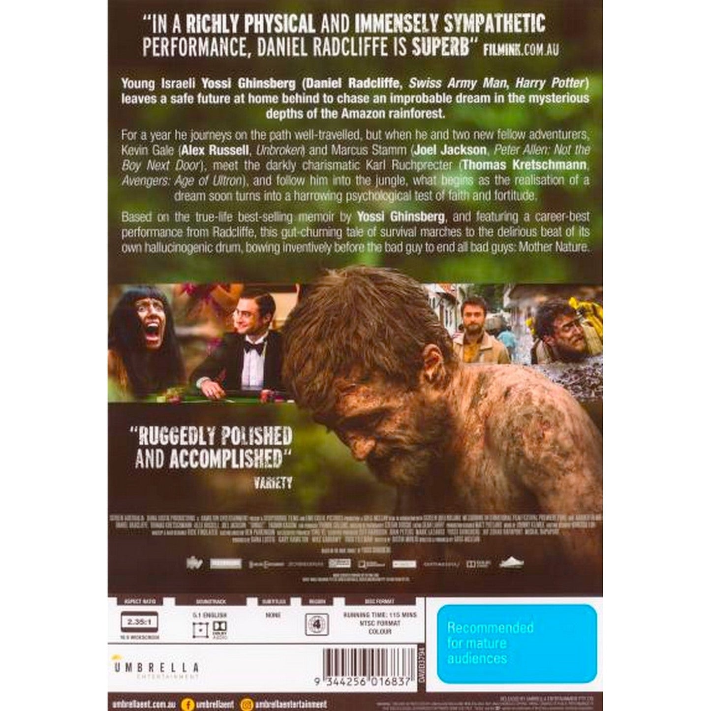 Jungle (2017) DVD