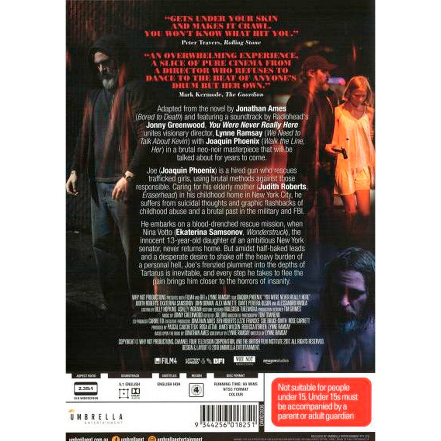 You Were Never Really Here DVD