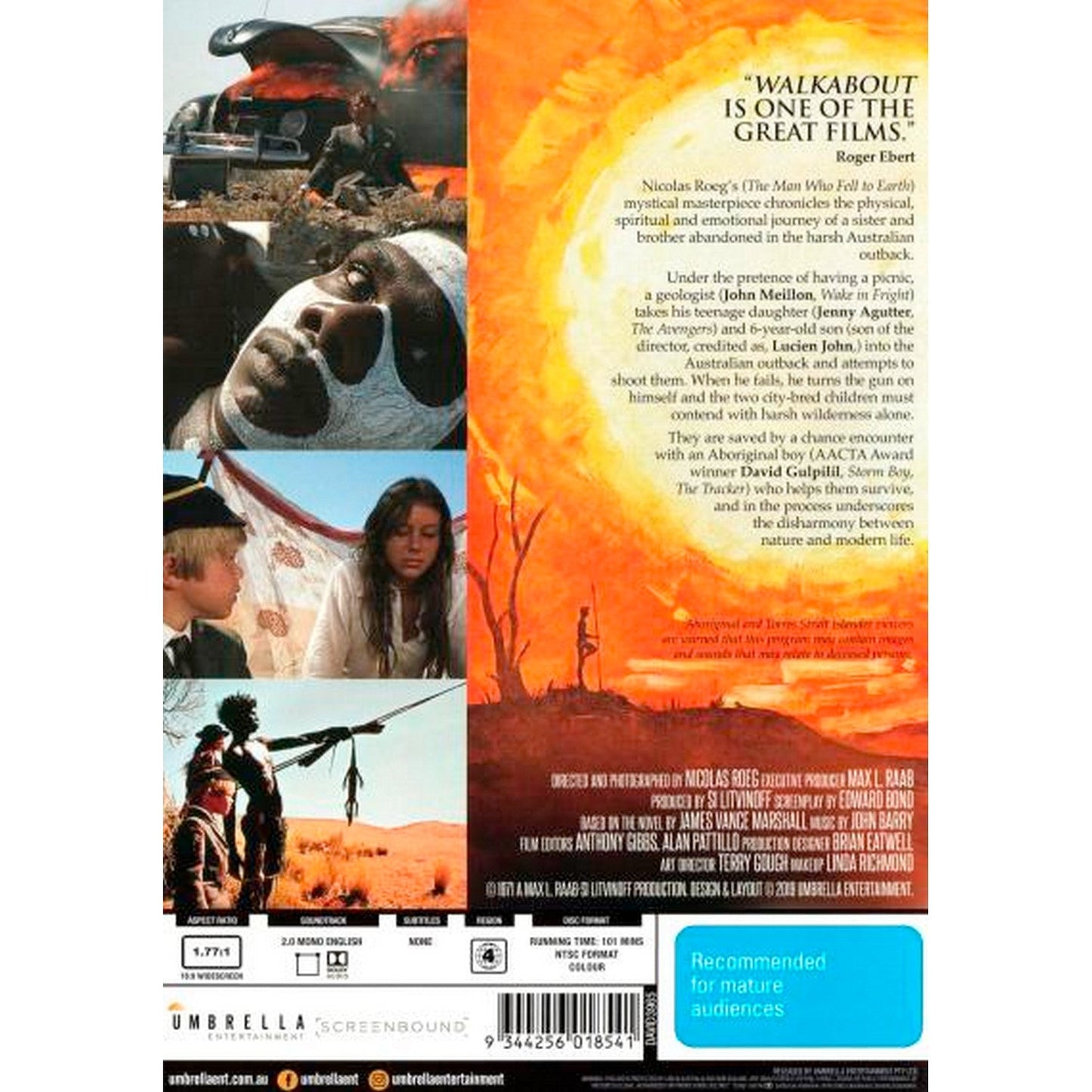 Walkabout DVD