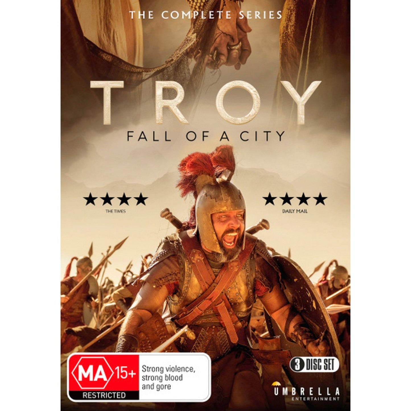 Troy: Fall of a City - The Complete Series DVD