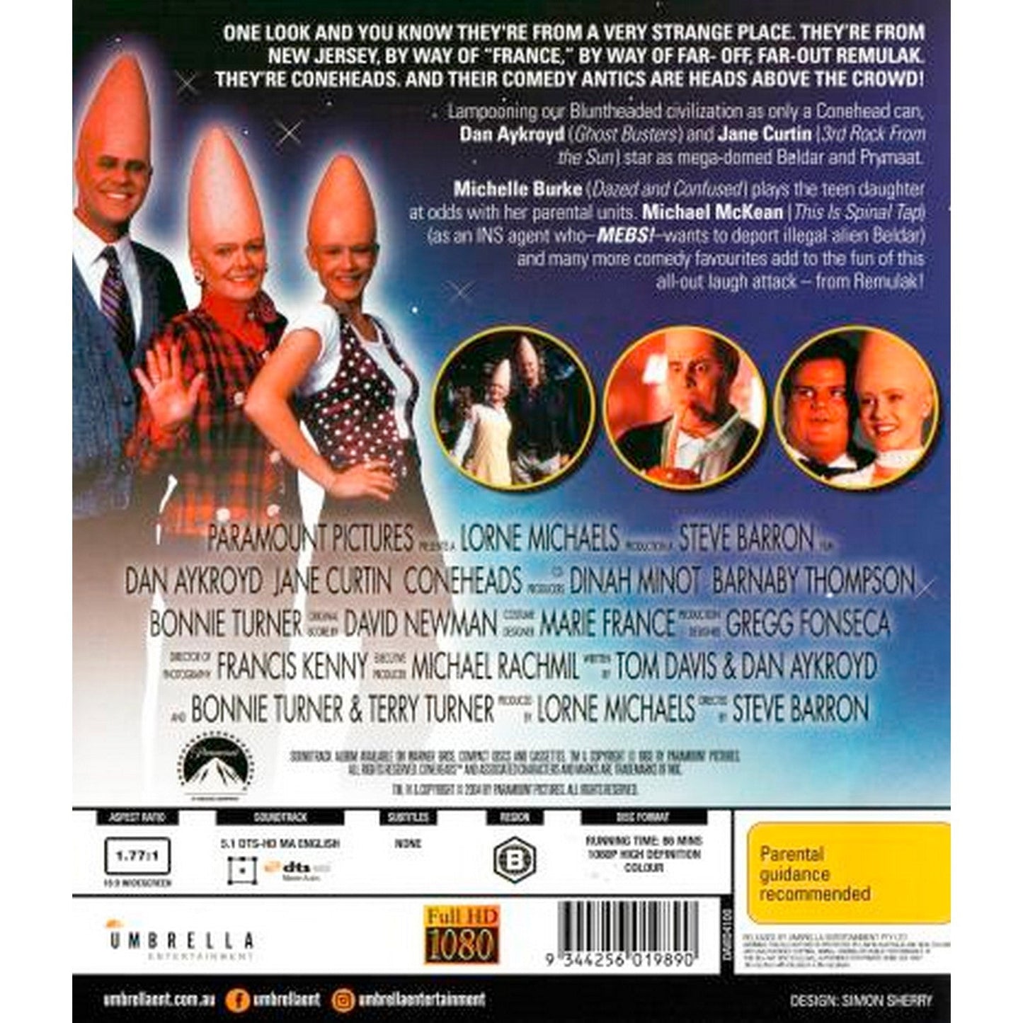 Coneheads (1993) Blu-Ray