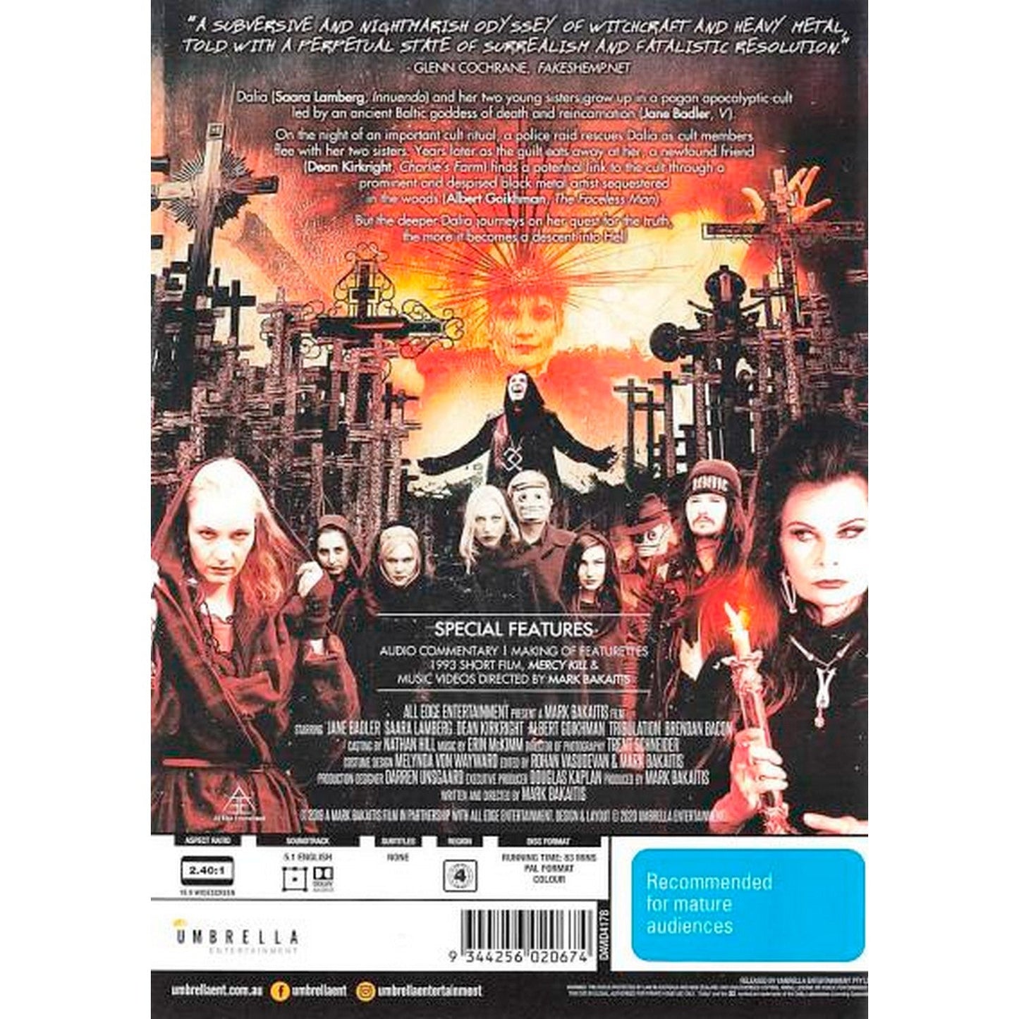 Cult Girls DVD