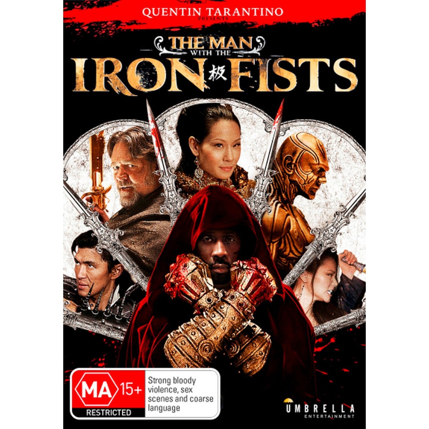 The Man with the Iron Fists DVD