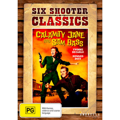 Calamity Jane and Sam Bass (Six Shooter Classics) DVD