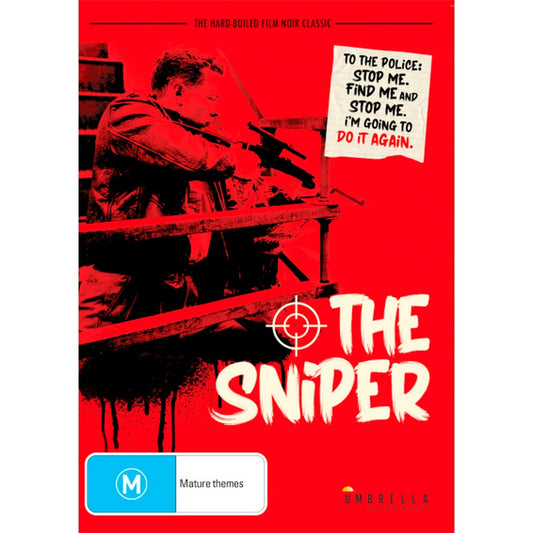 The Sniper (1952) DVD