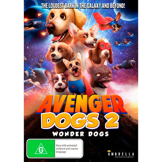 Avenger Dogs 2: Wonder Dogs DVD