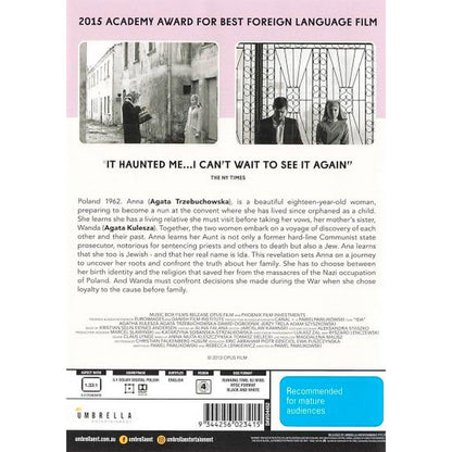 Ida (2013) (World Cinema) DVD