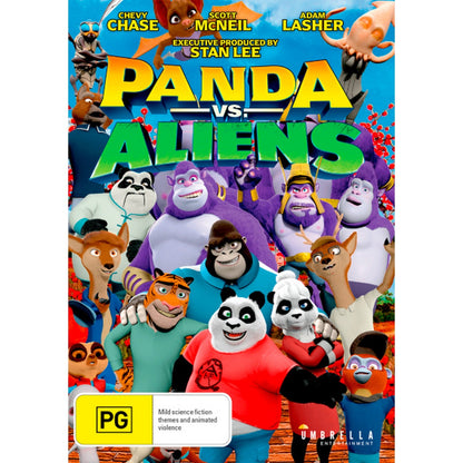 Panda vs Aliens DVD