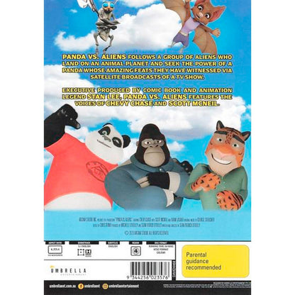 Panda vs Aliens DVD