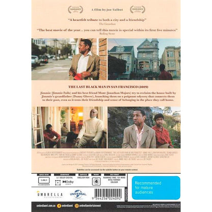 The Last Black Man in San Francisco DVD