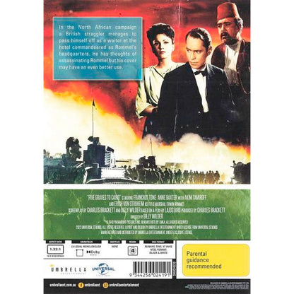 Five Graves to Cairo (Combat Classics - War Stories on Film) DVD