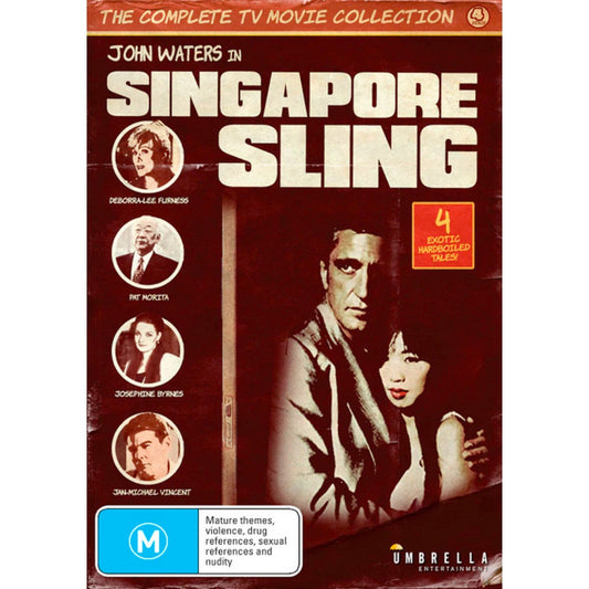 Singapore Sling Collection - 4 Exotic Hardboiled Tales - (Singapore Sling / Road to Mandalay / Midnight Orchid / Old Flame) DVD