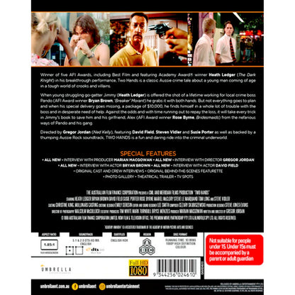 Two Hands (Sunburnt Screens) Blu-Ray