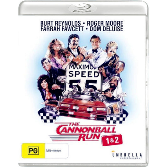 Cannonball Run 1 - 2 (Cannonball Run / Cannonball Run II) Blu-Ray