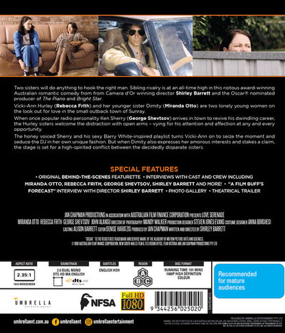 Love Serenade (Sunburnt Screens #17) Blu-Ray