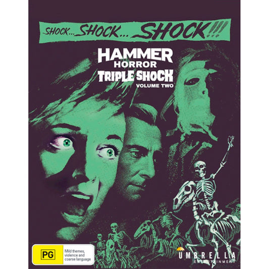 Hammer Triple Shock Collection Volume 2: Shadow of the Cat / Night Creatures / Phantom of the Opera Blu-Ray