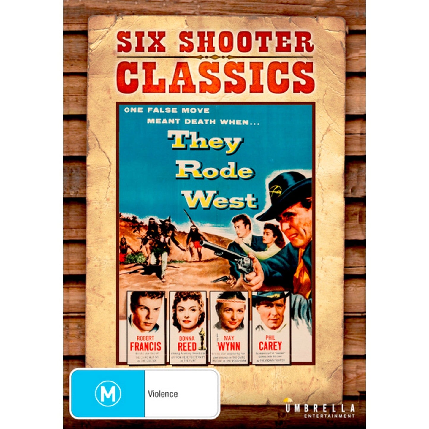 They Rode West (Six Shooter Classics) DVD