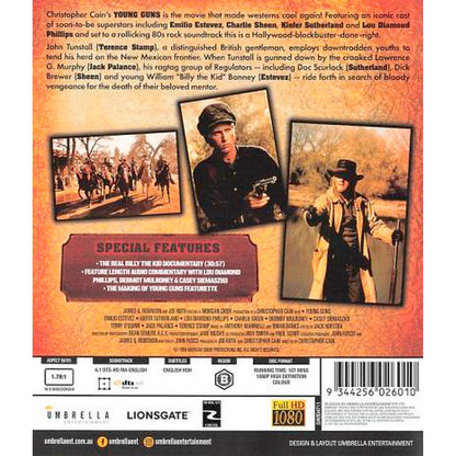 Young Guns Blu-Ray