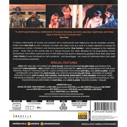 Death in Brunswick (Sunburnt Screens) Blu-Ray