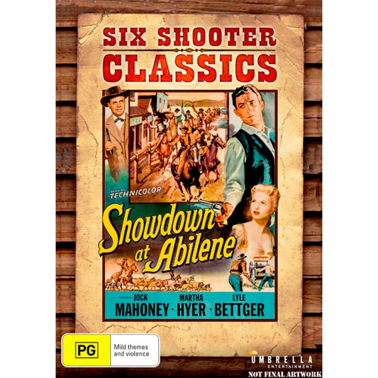 Showdown at Abilene (1956) (Six Shooter Classics) DVD