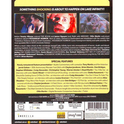 Houseboat Horror DVD