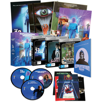 Ozploitation Rarities: Volume 2 (Desolation Angels / Coda / The Thirteenth Floor) Blu-Ray Box Set