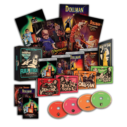 Full Moon Fright Box: Volume 1 (Dollman / Demonic Toys / Dollman vs Demonic Toys / Demonic Toys 2) Blu-Ray Box Set