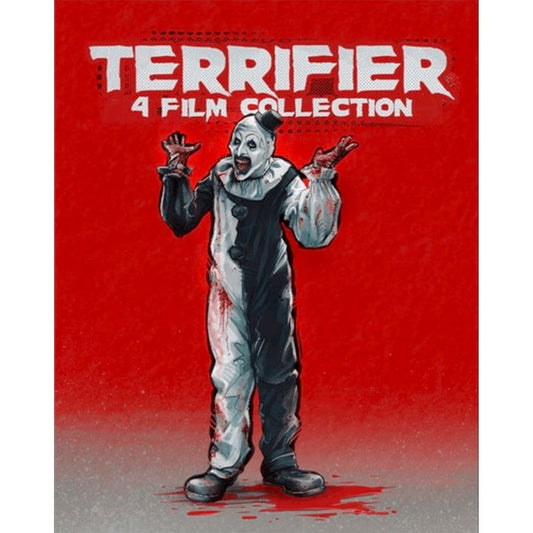 Terrifier 4-Film Collection (Terrifier / Terrifier 2 / Terrifier 3 / All Hallow's Eve) 4K UltraHD + Blu-Ray Box Set