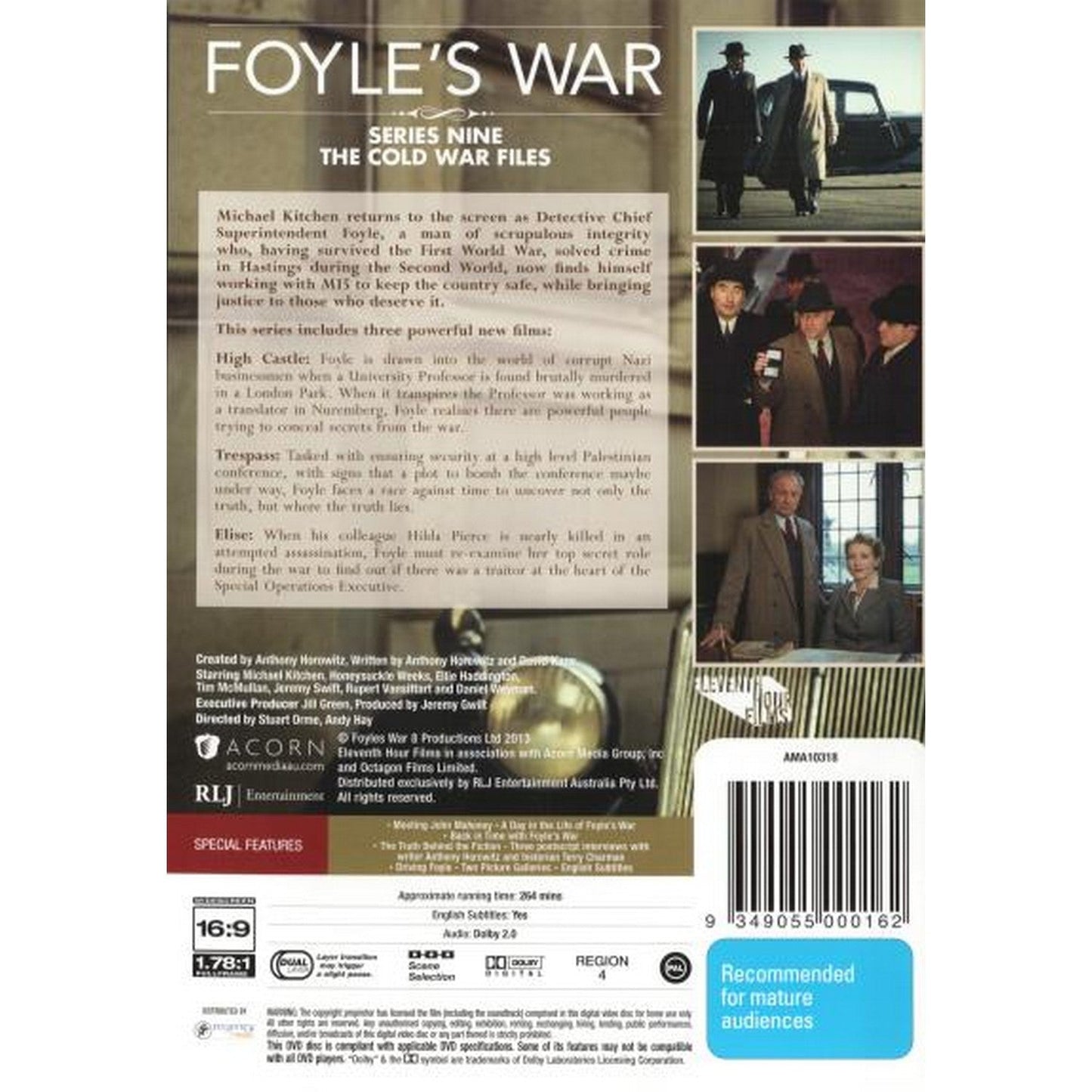 Foyle's War: Series 9 - The Cold War Files DVD