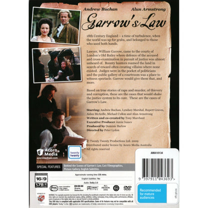 Garrow's Law: Series 1 DVD