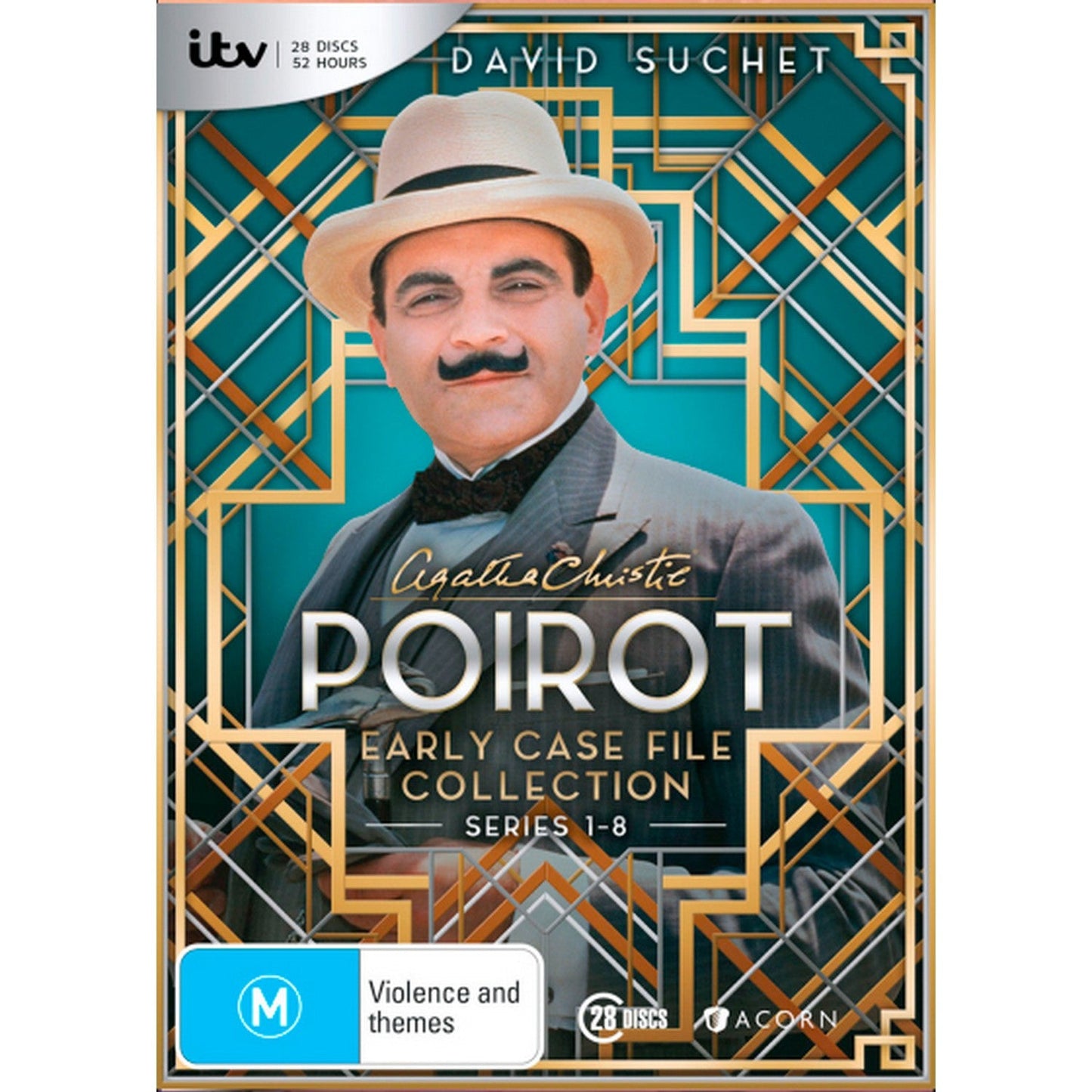 Agatha Christie: Poirot - Early Case File Collection (Series 1 - 8) DVD Box Set