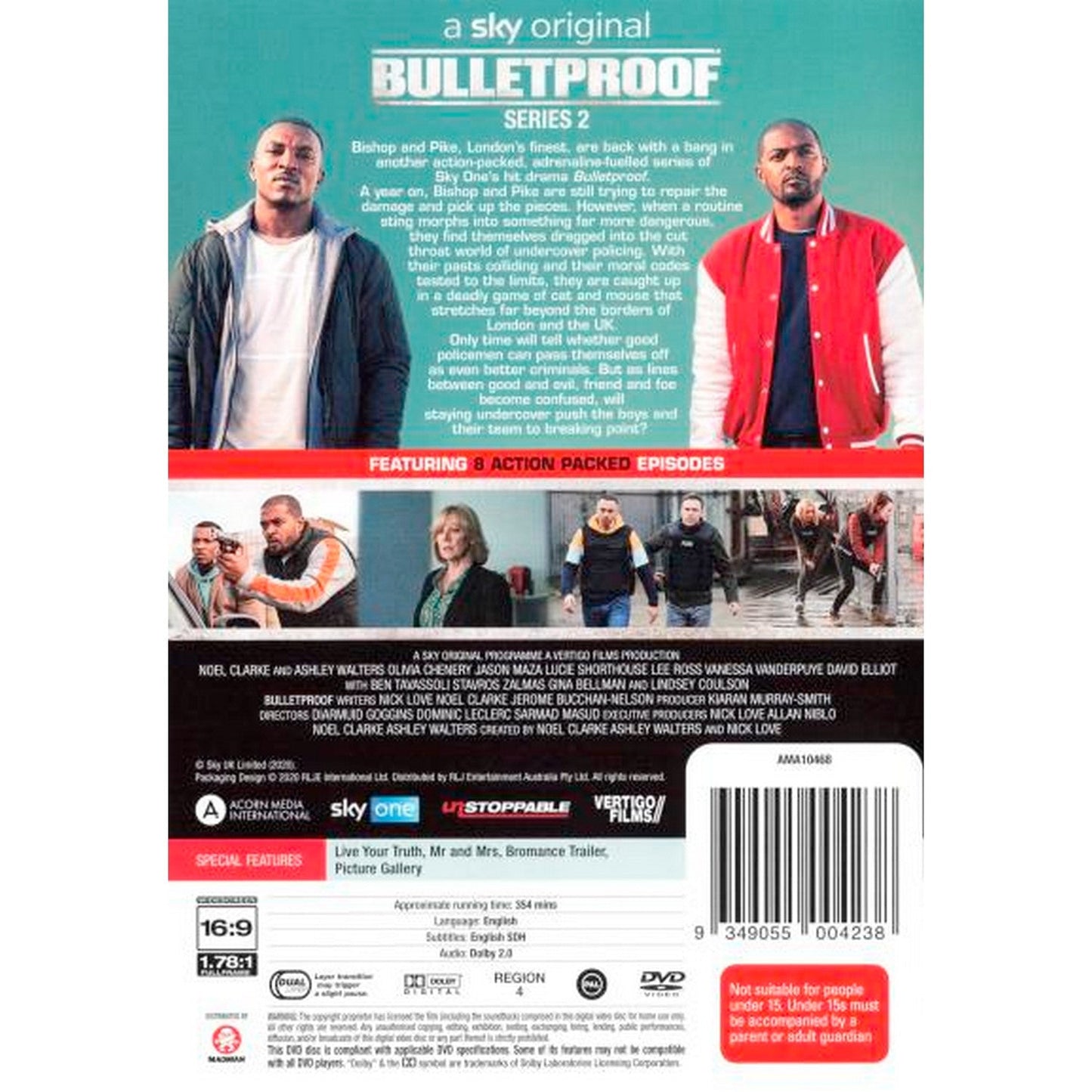 Bulletproof (2018): Series 2 DVD